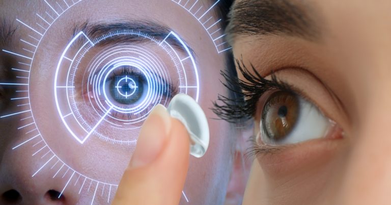 blink powered eye tracking system